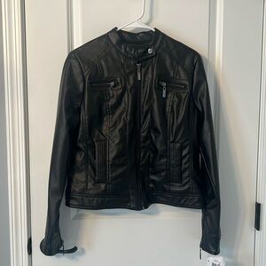 Vegan leather jacket NWT